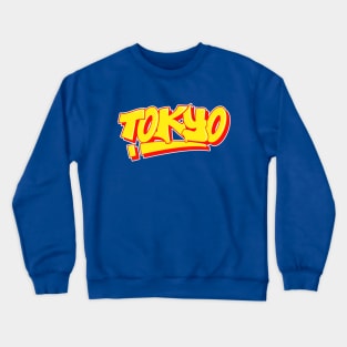 Tokyo Graffiti Art Crewneck Sweatshirt